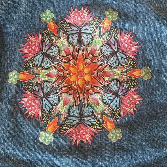 Disney ENCANTO Jean Jacket Size Kids M 7-8 - Picture 4 of 4